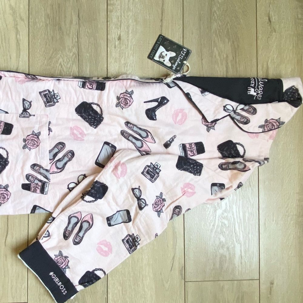 PJ Salvage Flannel PJ top